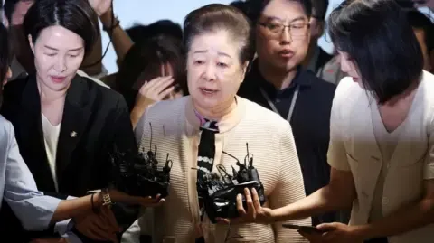 Controversial Church Head Dismisses Gift-giving Claims Involving Former South Korean President's Wife